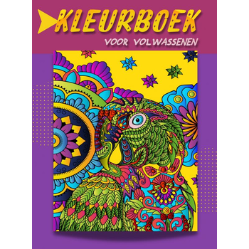 Kleurboek voor Volwassenen :: Dieren Mandala's (Paperback) bij Singel 344