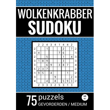 Wolkenkrabber Sudoku - Nr. 41 - 75 Puzzels - Gevorderden / Medium (Paperback) bij Singel 344