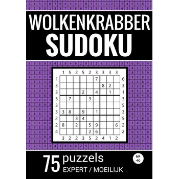 Wolkenkrabber Sudoku - Nr. 42 - 75 Puzzels - Expert / Moeilijk (Paperback) bij Singel 344