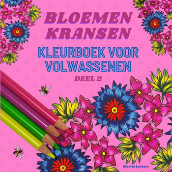 Bloemenkransen kleurboek voor volwassenen deel 2 (Paperback) bij Singel 344
