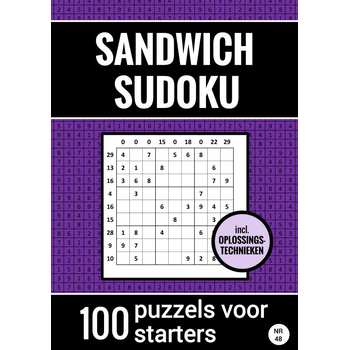 Sandwich Sudoku - 100 Puzzels voor Starters - Inclusief Oplossingstechnieken - Nr. 48 (Paperback) bij Singel 344