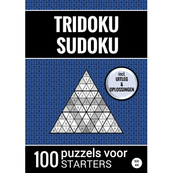 Tridoku Sudoku - 100 Puzzels voor Starters - Nr. 44 (Paperback) bij Singel 344
