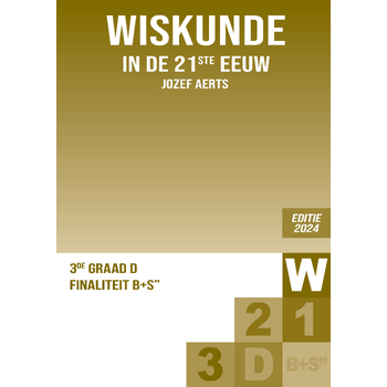 3de Graad D Finaliteit Leerplan B + S (Loose-leaf) bij Singel 344