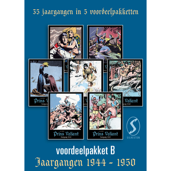 Prins Valiant PAKKET B: deel 08-14 (Hardback) bij Singel 344