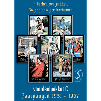 Prins Valiant PAKKET C: deel 15-21 (Hardback) bij Singel 344