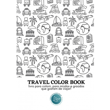 Travel Color Book - Livro para Colorir (Paperback) bij Singel 344