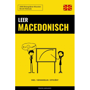 Leer Macedonisch - Snel / Gemakkelijk / Efficiënt (Paperback) bij Singel 344