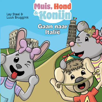 Muis, Hond en Konijn gaan naar Italië (Paperback) bij Singel 344
