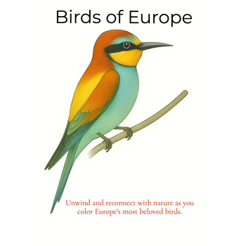 Birds of Europe (Paperback) bij Singel 344