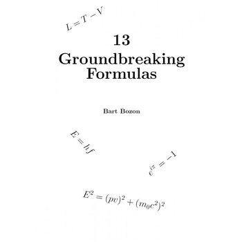 13 Groundbreaking Formulas (Paperback) bij Singel 344
