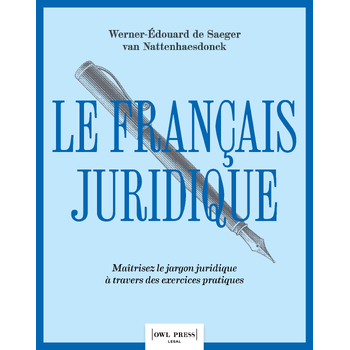 Le français juridique (Paperback) bij Singel 344