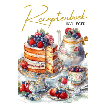 Receptenboek Invulboek en recepten verzamelboek: Bewaar mijn recepten (Paperback) bij Singel 344