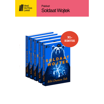 Heel De Klas Leest 2025: Soldaat Wojtek XL-editie - set van 5 ex. bij Singel 344