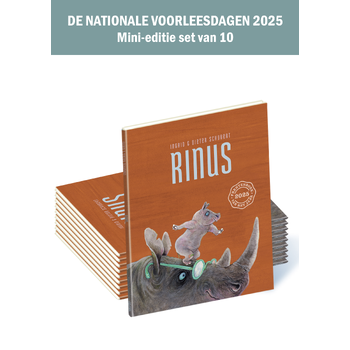 Rinus Mini-editie set van 10 ex. De Nationale Voorleesdagen 2025 bij Singel 344