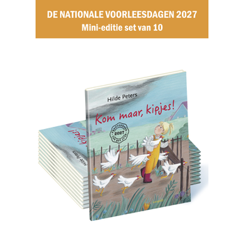 Kom maar, kipjes! Mini-editie set van 10 ex. De Nationale Voorleesdagen 2027 bij Singel 344