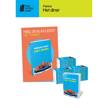 Schoolpakket Heel De Klas Leest 2026 - Het diner (bovenbouw VO-MBO) bij Singel 344