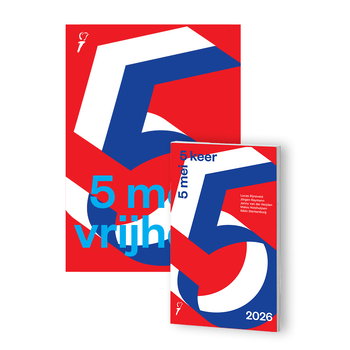 Set 5x boekje met poster ‘5 keer 5 mei 2026’ bij Singel 344