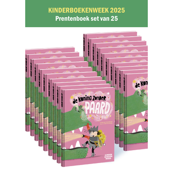 De koning zonder paard - set van 25 ex. Prentenboek Kinderboekenweek 2025 bij Singel 344