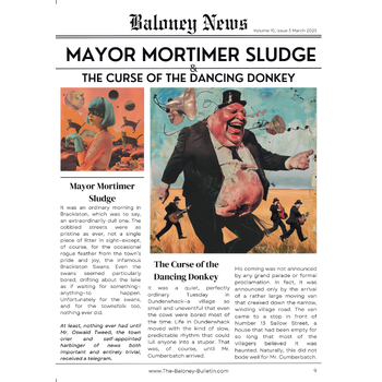 Mayor Mortimer Sludge and The Curse of the Dancing Donkey (Paperback) bij Singel 344