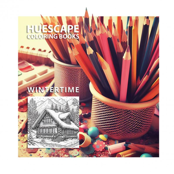 Huescape Kleurboek voor volwassenen - Wintertijd (Paperback) bij Singel 344