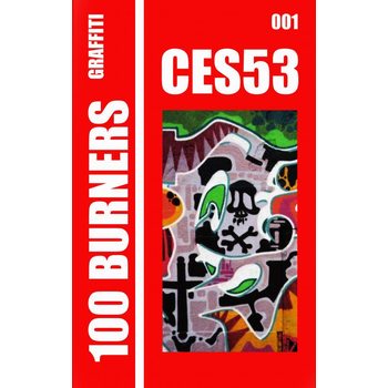 100 Graffiti Burners "CES53" 001 (Paperback) bij Singel 344