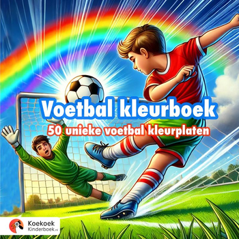 Voetbal kleurboek voor kinderen (Paperback) bij Singel 344