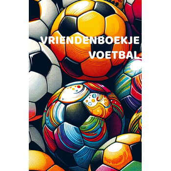 Vriendenboekje Voetbal Jongens (Paperback) bij Singel 344