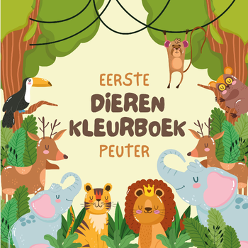 Eerste Dieren Kleurboek Peuter (Paperback) bij Singel 344