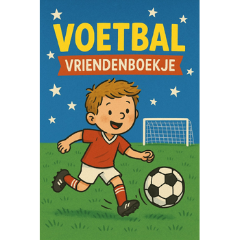 Voetbal vriendenboekje (Paperback) bij Singel 344