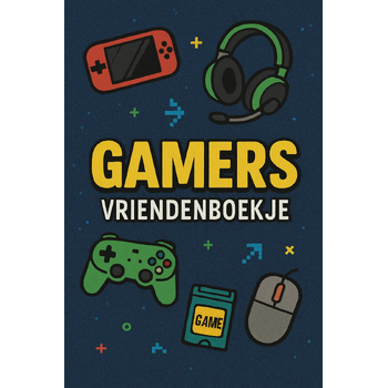 Gamers vriendenboekje (Paperback) bij Singel 344