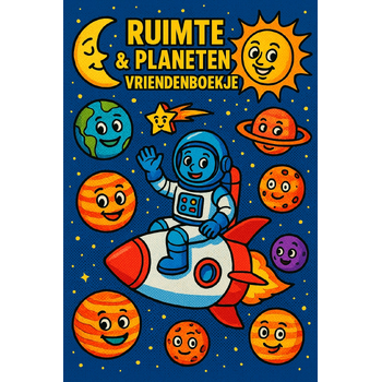 Ruimte & Planeten Vriendenboekje (Paperback) bij Singel 344