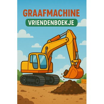 Graafmachines Vriendenboekje (Paperback) bij Singel 344