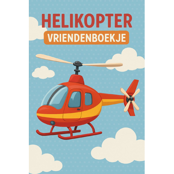Helikopter Vriendenboekje (Paperback) bij Singel 344