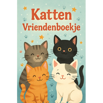 Katten Vriendenboekje (Paperback) bij Singel 344