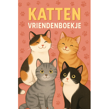 Katten Vriendenboekje (Paperback) bij Singel 344
