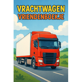 Vrachtwagen Vriendenboekje (Paperback) bij Singel 344