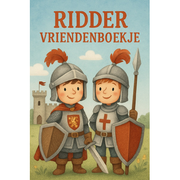 Ridder Vriendenboekje (Paperback) bij Singel 344