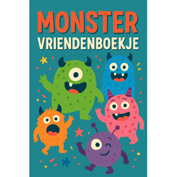 Monster Vriendenboekje (Paperback) bij Singel 344