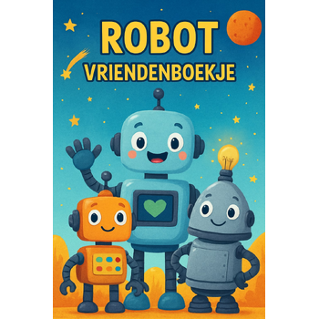 Robot Vriendenboekje (Paperback) bij Singel 344