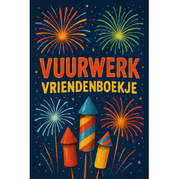 Vuurwerk Vriendenboekje (Paperback) bij Singel 344