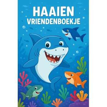 Haaien Vriendenboekje (Paperback) bij Singel 344