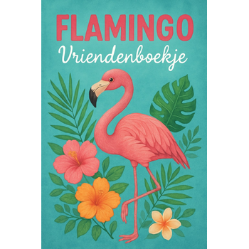 Flamingo Vriendenboekje (Paperback) bij Singel 344