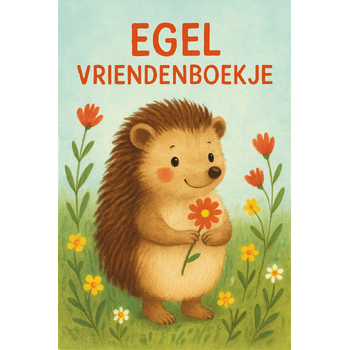 Egel Vriendenboekje (Paperback) bij Singel 344