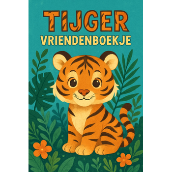Tijger Vriendenboekje (Paperback) bij Singel 344