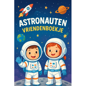 Astronauten Vriendenboekje (Paperback) bij Singel 344