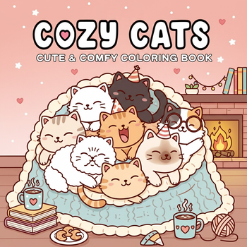 Cozy Cat Coloring Book (Paperback) bij Singel 344