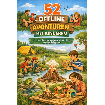 52 Offline Avonturen met Kinderen (Paperback) bij Singel 344
