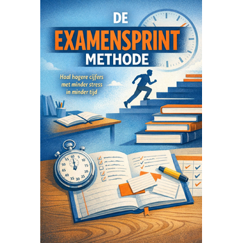 De Examensprint Methode (Paperback) bij Singel 344