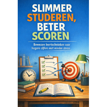 Slimmer Studeren, Beter Scoren (Paperback) bij Singel 344