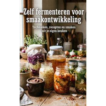 Zelf fermenteren voor smaakontwikkeling (Paperback) bij Singel 344